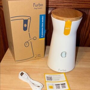 NIB Furbo Dog Camera - Tan